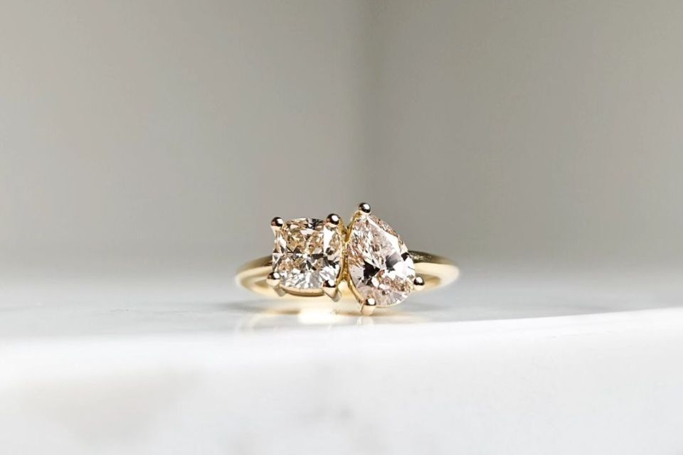 Coast Diamond Aquamarine and Diamond Ring 458-00181 - RingMaster Jewelers